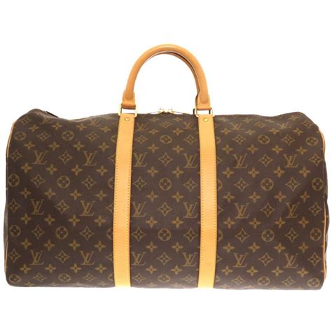 Louis Vuitton Monogram Keepall 50 M41426 Boston Bag